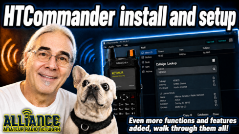 KC1MUR walks through HTCommander download, install, radio setup, and explores all the options it offers for VGC radios and clones. New functions added in V0.1.48, including remote power off\on, radio backup, radiosondes, and OTA frequency sharing.